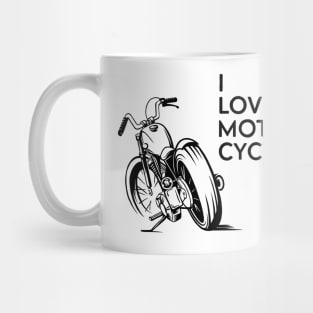 I love motorcycles Mug